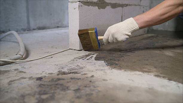 SJ Waterproofing Pros Emergency Waterproofing coverage map for Mount Olive, IL and surrounding area